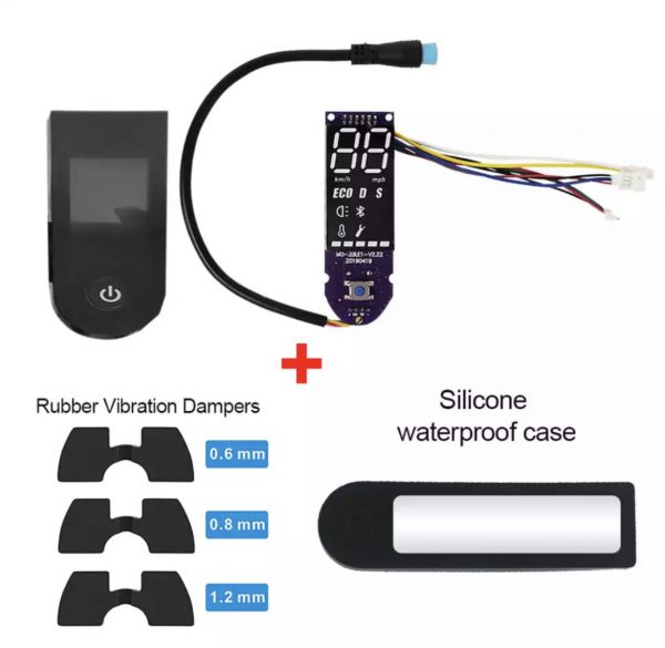 Pack tableau de bord Bluetooth + Housse de protection et caoutchouc anti vibration