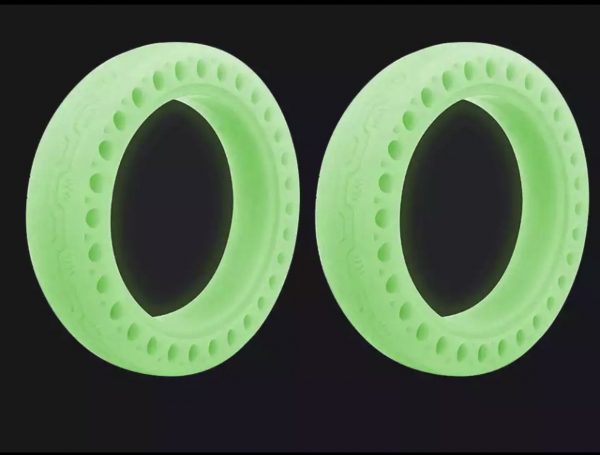 Pneu plein fluorescent pour Xiaomi M365/M365 Pro/Essential/1S/Mi Scooter 3