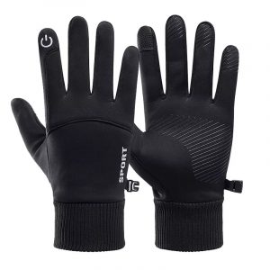 Gant tactile imperméable